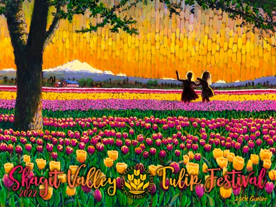 Product Image for Tulip Fest 2022 magnet